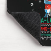 Tapis De Souris Machine Santa Claus Gun Lover Ugly Christmas Sweat (Coin)