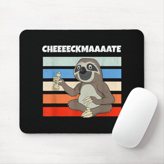 Tapis De Souris Machines À Échecs Moins Lentes Ceckmate Dans Une É (Avec souris)