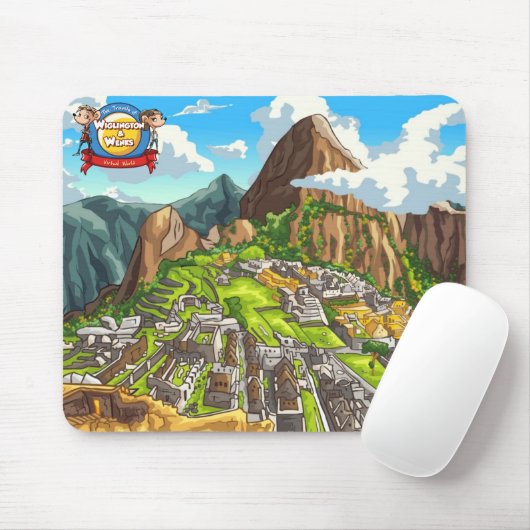 Tapis De Souris Machu Picchu (Avec souris)