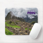 Tapis De Souris Machu Picchu Pérou Panier de souris (Avec souris)