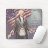 Tapis De Souris Maçon de George Washington (Avec souris)