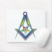 Tapis De Souris Maçon OES (Avec souris)