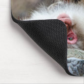 Tapis De Souris Macque Monkey, Profiter de la bonne vie (Coin)