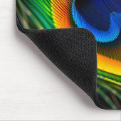 Tapis De Souris Macro extrême de Peacock Feather Eye (Coin)
