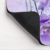 Tapis De Souris Macro Fleurs Campanella Violet (Coin)