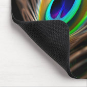 Tapis De Souris Macro hyper-vibrante de Peacock Feather Eye (Coin)