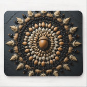 Tapis De Souris Macro Mandala semence (Devant)