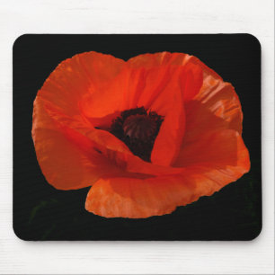Tapis De Souris Macro Red Poppy