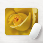 Tapis De Souris Macro rose jaune (Avec souris)