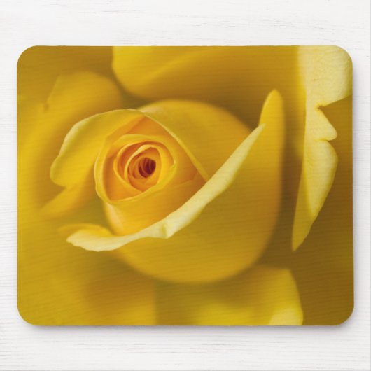 Tapis De Souris Macro rose jaune (Devant)