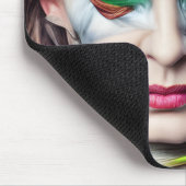 Tapis De Souris Mad AI Généré Hatter Alice Thème (Coin)