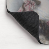Tapis De Souris Madame avec son cavalier (Coin)