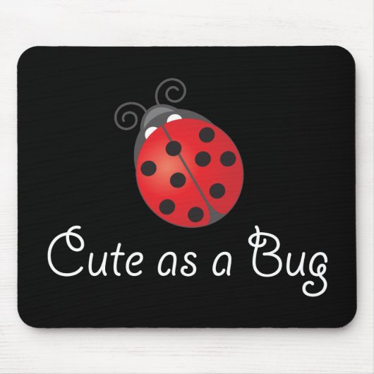 Tapis De Souris Madame Bug - mignon comme insecte (Devant)