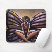 Tapis De Souris Madame Butterfly III Mousepad (Avec souris)