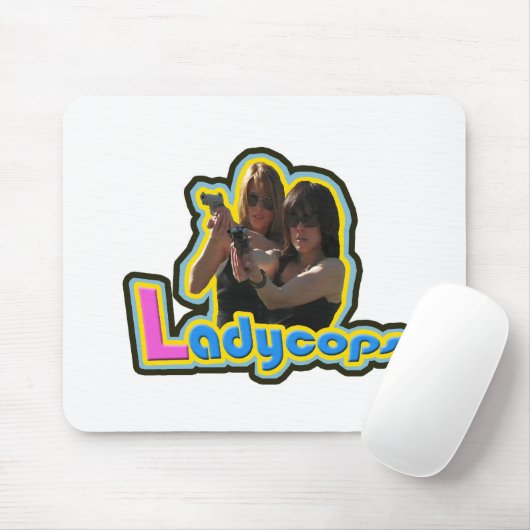 Tapis De Souris Madame Cops Mousepad (Avec souris)