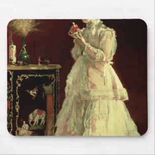 Tapis De Souris Madame dans le rose, 1867