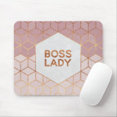 Tapis De Souris Madame de patron (Avec souris)