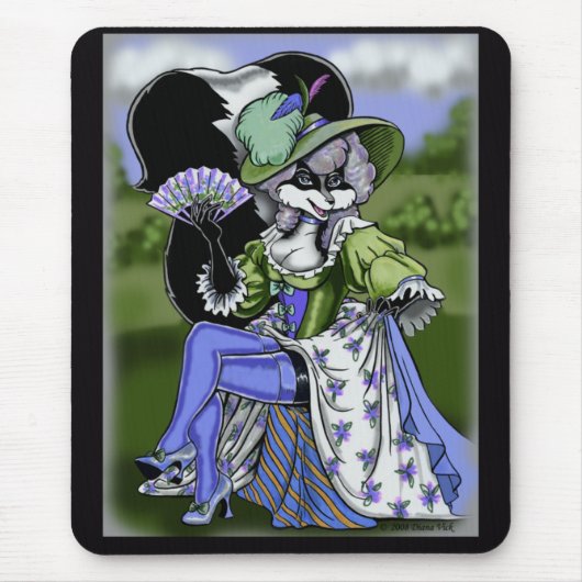Tapis De Souris Madame de Pew Mousepad (Devant)