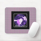 Tapis De Souris Madame Diamonds Mousepad de patron (Avec souris)