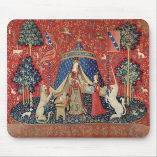 Tapis De Souris Madame et la licorne : "À mon seulement desire