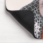 Tapis De Souris Madame et léopard (Coin)