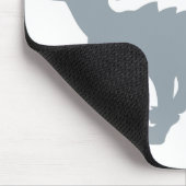 Tapis De Souris Madame folle de dinosaure (Coin)