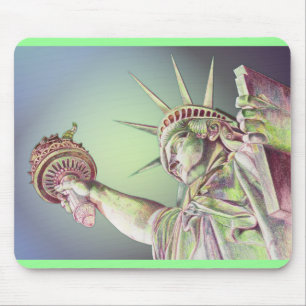 Tapis De Souris Madame Liberty