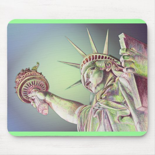 Tapis De Souris Madame Liberty (Devant)