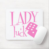 Tapis De Souris Madame Luck Dice (Avec souris)