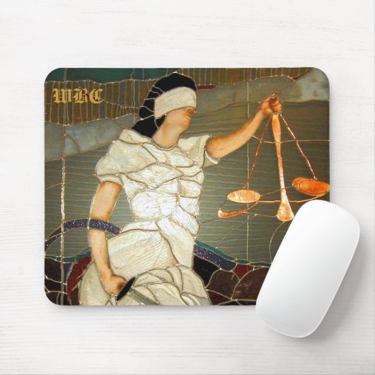 Tapis De Souris Madame majestueuse Justice dans la conception en (Avec souris)