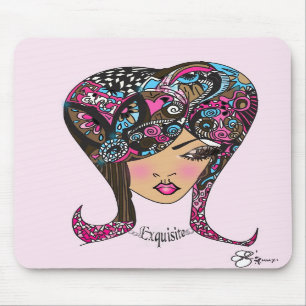 Tapis De Souris Madamoiselle Mimi Le Exquisite Girlie MousePad