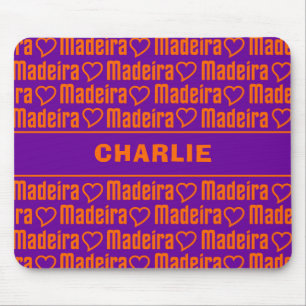 Tapis De Souris Madeira custom name mousepad