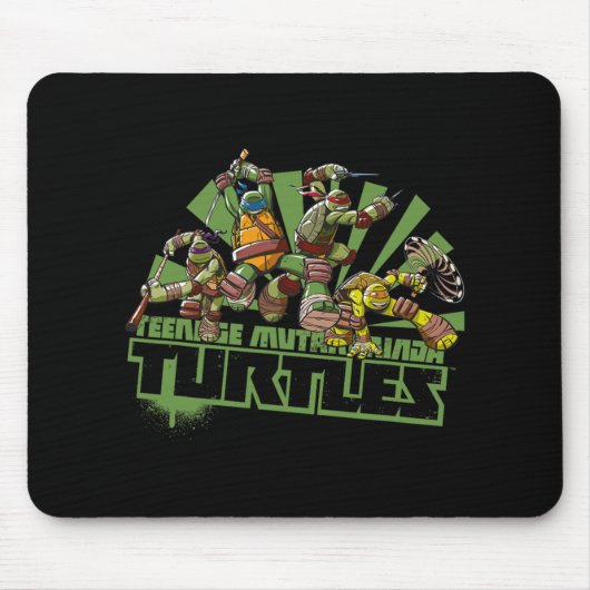 Tapis De Souris Mademark X - - Original Tmnt New Series Team  (Devant)