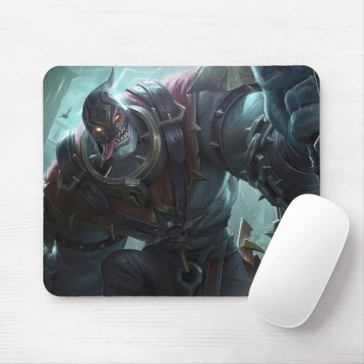 Tapis De Souris Madman Gaming Mousepad | Power Lifter Art Thème (Avec souris)