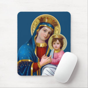 Tapis De Souris Madone et Enfant