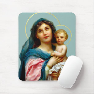Tapis De Souris Madone et Enfant
