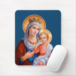 Tapis De Souris Madone et Enfant