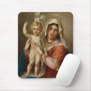 Tapis De Souris Madone et Enfant