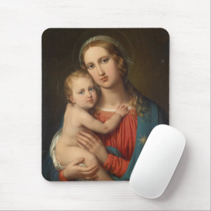 Tapis De Souris Madone et Enfant