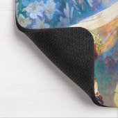 Tapis De Souris Madonna de la Lily, Mucha (Coin)