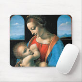Tapis De Souris Madonna Litta, Leonardo da Vinci, 1490-1491 (Avec souris)
