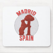 Tapis De Souris Madrid Espagne (Devant)