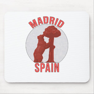 Tapis De Souris Madrid Espagne