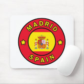 Tapis De Souris Madrid Espagne (Avec souris)