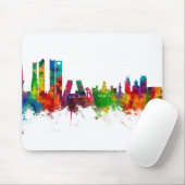Tapis De Souris Madrid Espagne Skyline (Avec souris)