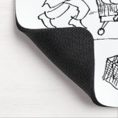 Tapis De Souris Magasin de détectives dans un supermarché (Coin)