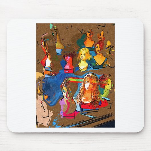 Tapis De Souris Magasin de perruque (Devant)