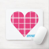 Tapis De Souris Magenta 2 de plaid (Avec souris)