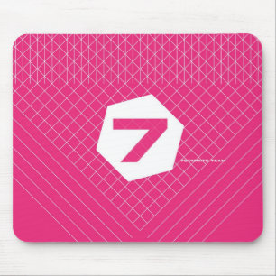 Tapis De Souris magenta 7Summits