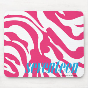 Tapis De Souris Magenta de zèbre